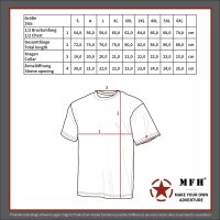 MFH US T-Shirt, halbarm, 170 g/m²