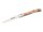 Fontenille Pataud Laguiole NATURE Taschenmesser, Stahl 12C27, Back Lock, stabilisiertes Pappel-Wurzelholz, Filework