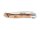 Fontenille Pataud Laguiole NATURE Taschenmesser, Stahl 12C27, Back Lock, stabilisiertes Pappel-Wurzelholz, Filework