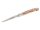 Fontenille Pataud Laguiole NATURE Taschenmesser, Stahl 12C27, Back Lock, stabilisiertes Pappel-Wurzelholz, Filework