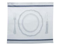 Opinel Platzset, hell, Jacquardmuster, 40 x 50 cm,