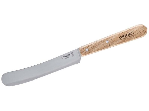 Opinel Frühstücksmesser, rostfrei, Buche natur