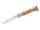 Opinel Taschenmesser No. 8, Stahl Sandvik 12C27, rostfrei,, GRAVURE SKI, Buchenholzgriff, Virobloc