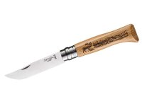 Opinel-Messer, No. 8, Animalia, Motiv Hirsch,,...