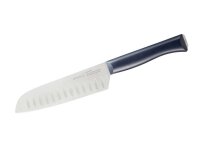 Opinel Intempora II Santoku, Stahl 12C27M, rostfrei,, Full Tang Klinge, glasfaserverstärkter P.O.M. Griff