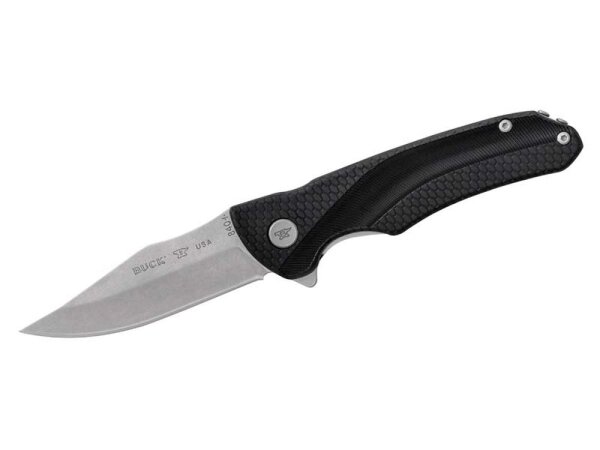 Buck Einhandmesser 840 SPRINT SELECT, Stahl AISI 420HC,, kugelgelagert, Flipper, Liner Lock, GFK-Nylonschalen, Clip
