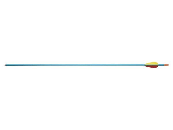 Aluminium-Sportpfeil 73,66 cm (29 Zoll), 7.6 mm Durchmesser,, Kunststofffedern, Plastiknocke, Metallspitze