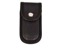 Herbertz Multitool, Stahl AISI 420, Edelstahlgriffe,, 8 Werkzeuge, federunterstützt, schwarzes Nylonetui