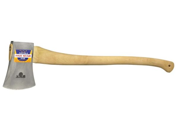 Hultafors Wettkampfaxt ARVIKA, Ovako Carbonstahl,, handgeschmiedet, satiniert, Stiel aus Hickoryholz