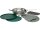 Stanley Outdoor Pfannen-Set, Sandwichboden, 2 Göffel,, Kunststoff-Schneidbrett, 2 Kunststoffteller, Deckel