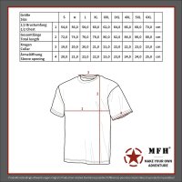 MFH US T-Shirt, halbarm, 170 g/m², woodland