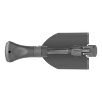 Gerber GORGE SHOVEL, Klappspaten, Carbonstahl,, gummierter Handgriff, glasfaserverstärkter Nylongriff