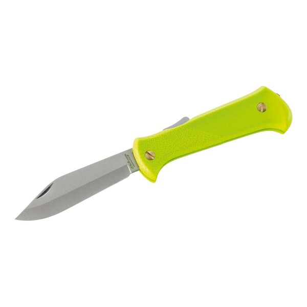 EKA Taschenmesser Swede 60 green, Sandvik-Stahl 12C27,, versenkbare Trageöse, Nylon-Etui