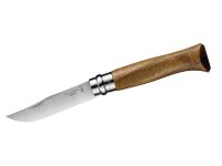 Opinel Taschenmesser No 08, Walnuss, rostfrei