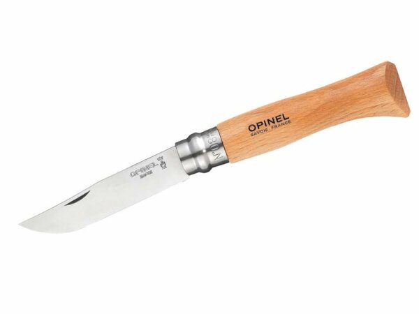 Opinel Taschenmesser No 08, Buche, rostfrei