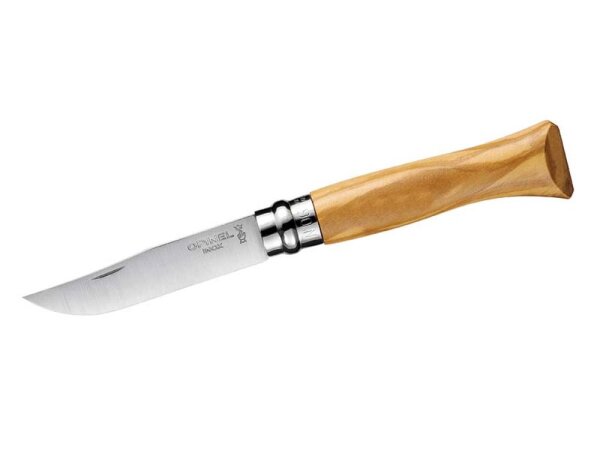 Opinel Taschenmesser No 06, Olive, rostfrei