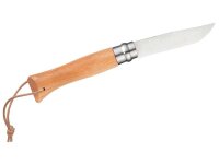 Opinel Taschenmesser No 08, Buche, natur, rostfrei,...