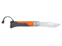 Opinel Taschenmesser No 08 OUTDOOR, orange, rostfrei