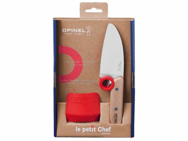 OPINEL Le petit Chef Kochmesser Fingerschutz rostfrei