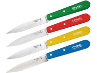 Opinel Küchenmesser No 112 CLASSIC, Set mit 4 Messern