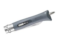 Opinel Taschenmesser No 09 DIY, Polyamid, grau, rostfrei, 2 Bits