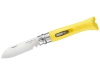 Opinel Taschenmesser No 09 DIY, Polyamid, gelb, rostfrei, 2 Bits