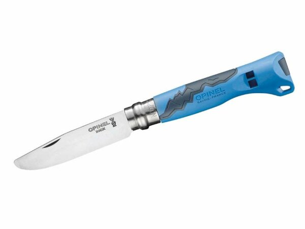 Opinel No 07, Kindermesser OUTDOOR JUNIOR, blau