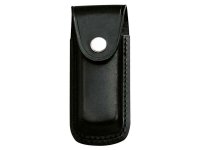 Herbertz MesserEtui, schwarzes Leder, 11 cm Heftlänge