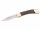 Buck Taschenmessser, Folding Hunter 110, Stahl 420HC, Holzschalen, Messingbacken, Lederetui