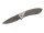 Buck Einhandmesser Nobleman, Stahl 440 A, Edelstahl-Heft mit, Titanbeschichtung, Clip