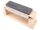 Holzblock mit 3 Abziehsteinen, 150x45x15 mm, Schärföl,