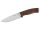 Buck Outdoormesser Selkirk, Stahl 420HC, rostfrei,, Micarta-Griffschalen, Feuerstarter, Pfeife, Scheide