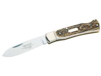 Hartkopf Jagd-Taschenmesser, Stahl 1.4110, Hirschhorn,,...