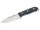 Nieto Jagd-/Outdoormesser, LUCUS, Stahl 1.4116, Full Tang,, blaue Fiberglas-Zwischenlagen, G10-Schalen, Lederscheide