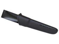 Morakniv Gürtelmesser COMPANION SPARK, rostfreier Stahl,, schwarzer TPE-Griff, Feuerstarter, Polymer-Scheide