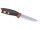 Morakniv Gürtelmesser COMPANION SPARK, rostfreier Stahl,, roter TPE-Griff, Feuerstarter, Polymer-Scheide