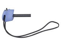 Morakniv Gürtelmesser COMPANION SPARK, rostfreier Stahl,, blauer TPE-Griff, Feuerstarter, Polymer-Scheide