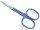 Alpen Baby-Nagelschere, abgerundet, Stahl AISI 420 rostfrei,, gebogen, 9.0 cm, blaues Muster