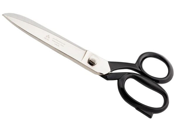Alpen Schneiderschere, vernickelt, Halm und Auge lackiert,, asymmetrische Form, 23.0 cm