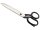 Alpen Schneiderschere, vernickelt, Halm und Auge lackiert,, asymmetrische Form, 23.0 cm