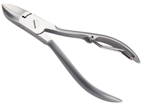 Alpen Nagelzange, Stahl AISI 420 rostfrei, mattiert,, Federöffnung, 12.0 cm