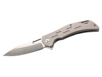 Herbertz Einhandmesser, Stahl AISI 440, Flipper, Frame...