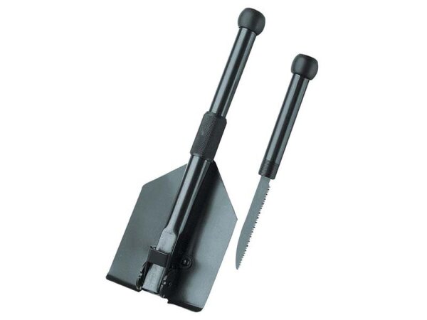 Herbertz Klappspaten, Säge im Griff