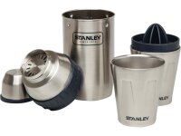 Stanley Adventure Happy Hour 2x System, Shaker 18/8 Stahl,, zwei Edelstahlbecher, integrierte Zitruspresse