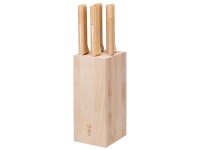 Opinel Messerblock PARALLELE BREAD Buchenholz mit 5...
