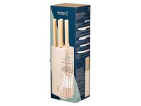 Opinel Messerblock PARALLELE BREAD Buchenholz mit 5 Messern der PARALLELE Serie
