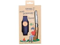 Opinel No 7, Kindermesser, rostfrei, Buchenholz natur, Etui
