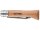Opinel No. 06 Schälmesser rostfreier Sandvik-Stahl Virobloc Buchenholz für Rechts- und Linkshänder