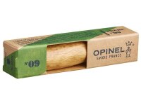 Opinel Messer No. 09 Sandvik-Stahl 12c27 rostfrei Virobloc Eichenholz