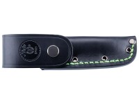 Nieto Grütelmesser GRILLO Stahl Böhler N695 G10-Schalen grüne Fiberglas-Liner Öse schwarze Lederscheide